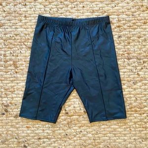 UO Leather Biker Shorts